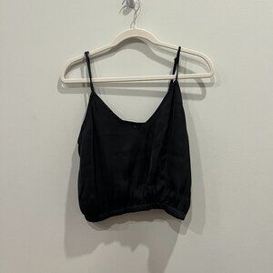 Malibu Babe Black Tank Top and Matching Pants Set - Light and Breathable